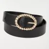 DistriCenter Ceinture à Boucle Noire Femme -Hipanema Soldes 3956082 900