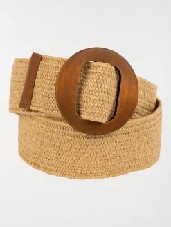 DistriCenter Ceinture Femme Coloris Camel