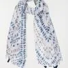 DistriCenter Foulard Blanc Imprimé Femme -Hipanema Soldes 3991115 400