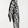 DistriCenter Foulard Noir à Pois Femme -Hipanema Soldes 3991118 900