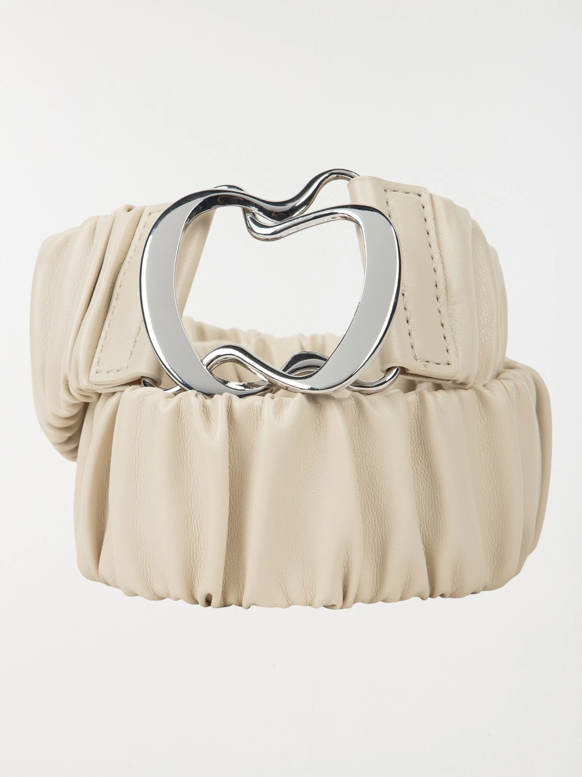 DistriCenter Ceinture Beige élastiquée Femme 3 DistriCenter Ceinture Beige élastiquée Femme