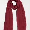 DistriCenter Foulard Uni Lie De Vin Femme -Hipanema Soldes 4991085 118