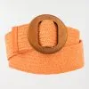 DistriCenter Ceinture élastiquée Orange Sienne Femme 1 DistriCenter Ceinture élastiquée Orange Sienne Femme -Hipanema Soldes 5956097 375