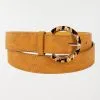 DistriCenter Ceinture Jaune Et Motif écaille Femme -Hipanema Soldes 5956104 500