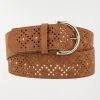 DistriCenter Ceinture Ajourée Camel Femme -Hipanema Soldes 5956107 701