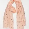 DistriCenter Foulard Imprimé Femme Vintage Pink 1 DistriCenter Foulard Imprimé Femme Vintage Pink -Hipanema Soldes 5991110 191