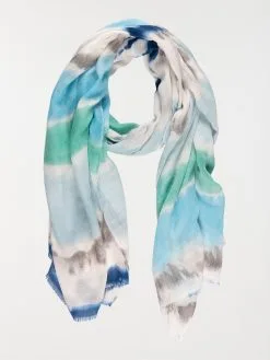 DistriCenter Foulard Imprimé Deep And Dye Femme