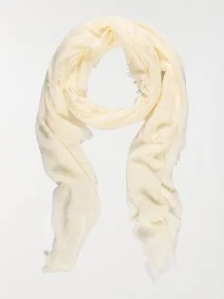 DistriCenter Foulard écru Femme