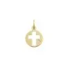 Médaille MINI CROIX Oxyde Or 375°°° -Hipanema Soldes 9JD00104