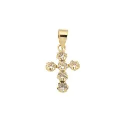 Pendentif Or 375 °°° CROIX OZ