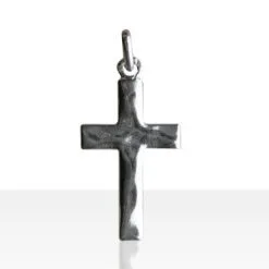 Croix Argent ONDULEE
