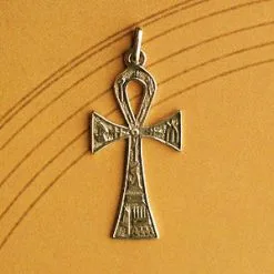 Croix Plaqué Or DE VIE D'ORIENT