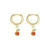 HIPANEMA Boucles D'oreilles Apple 1 HIPANEMA Boucles D'oreilles Apple -Hipanema Soldes apple