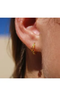 HIPANEMA Boucles D'oreilles Koki -Hipanema Soldes koki champagne 1