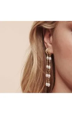 HIPANEMA Boucles D'oreilles Pearly -Hipanema Soldes pearly 2