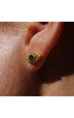 HIPANEMA Boucles D'oreilles Rhodes -Hipanema Soldes rhodes saphire 2