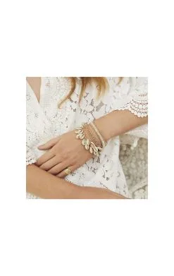 HIPANEMA Manchette Samoa -Hipanema Soldes samoa white 3