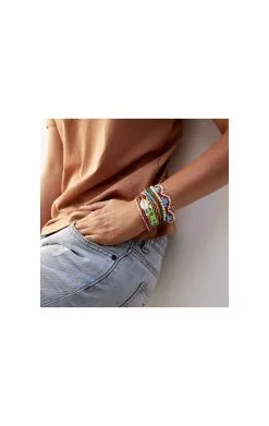 HIPANEMA Manchette Version 06 -Hipanema Soldes version 06 argent 2